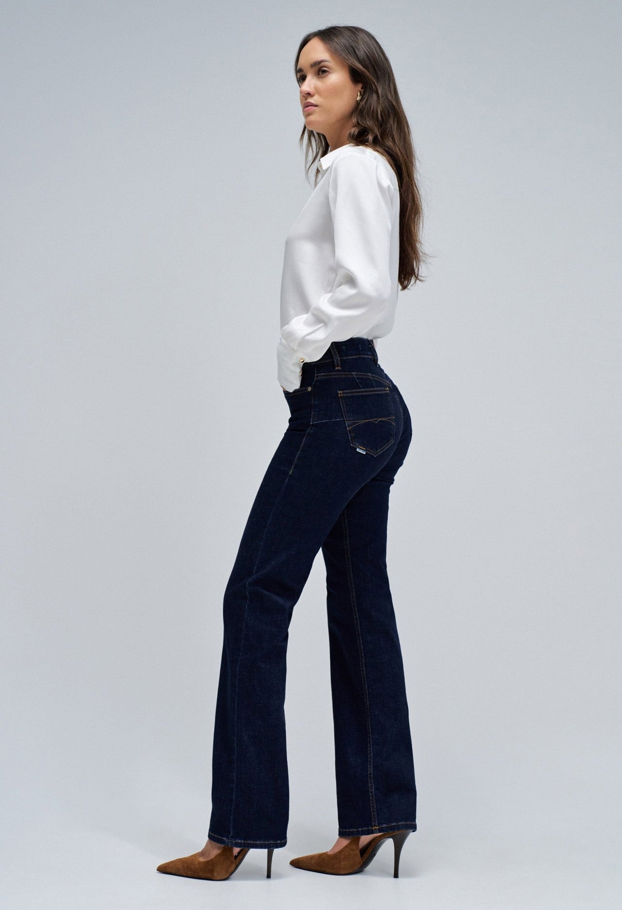 Destiny Push Up Straight Jeans