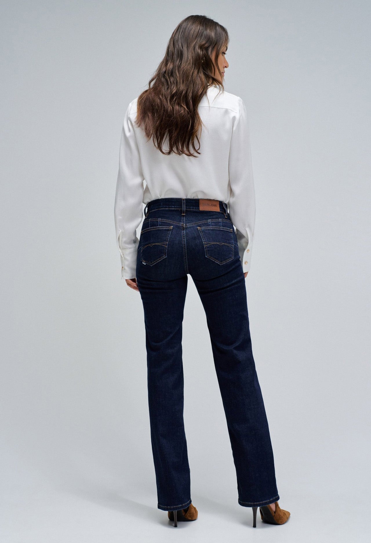 Destiny Push Up Straight Jeans