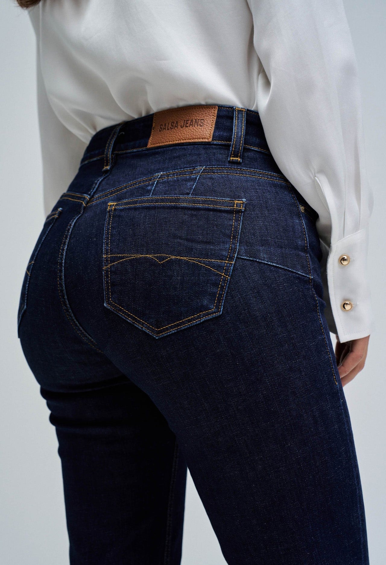 Destiny Push Up Straight Jeans