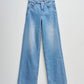 Faith Push In Wide Jeans