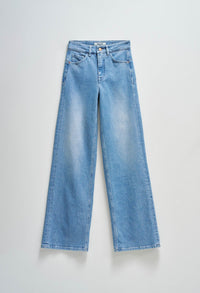 Faith Push In Wide Jeans
