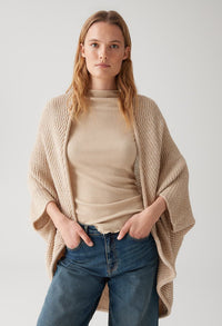 Amaryllis Knitted Cape