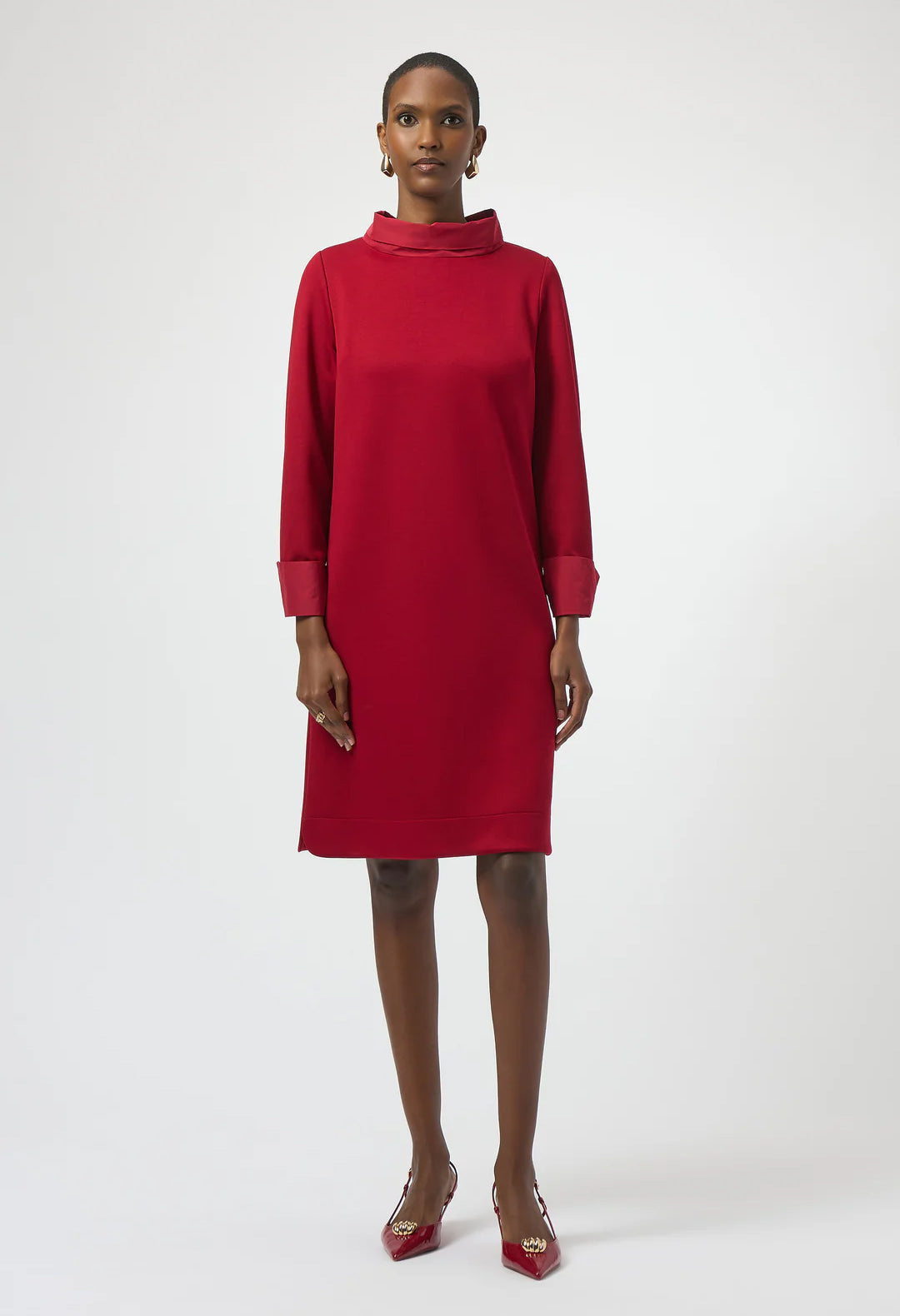 Knee-length Shift Dress