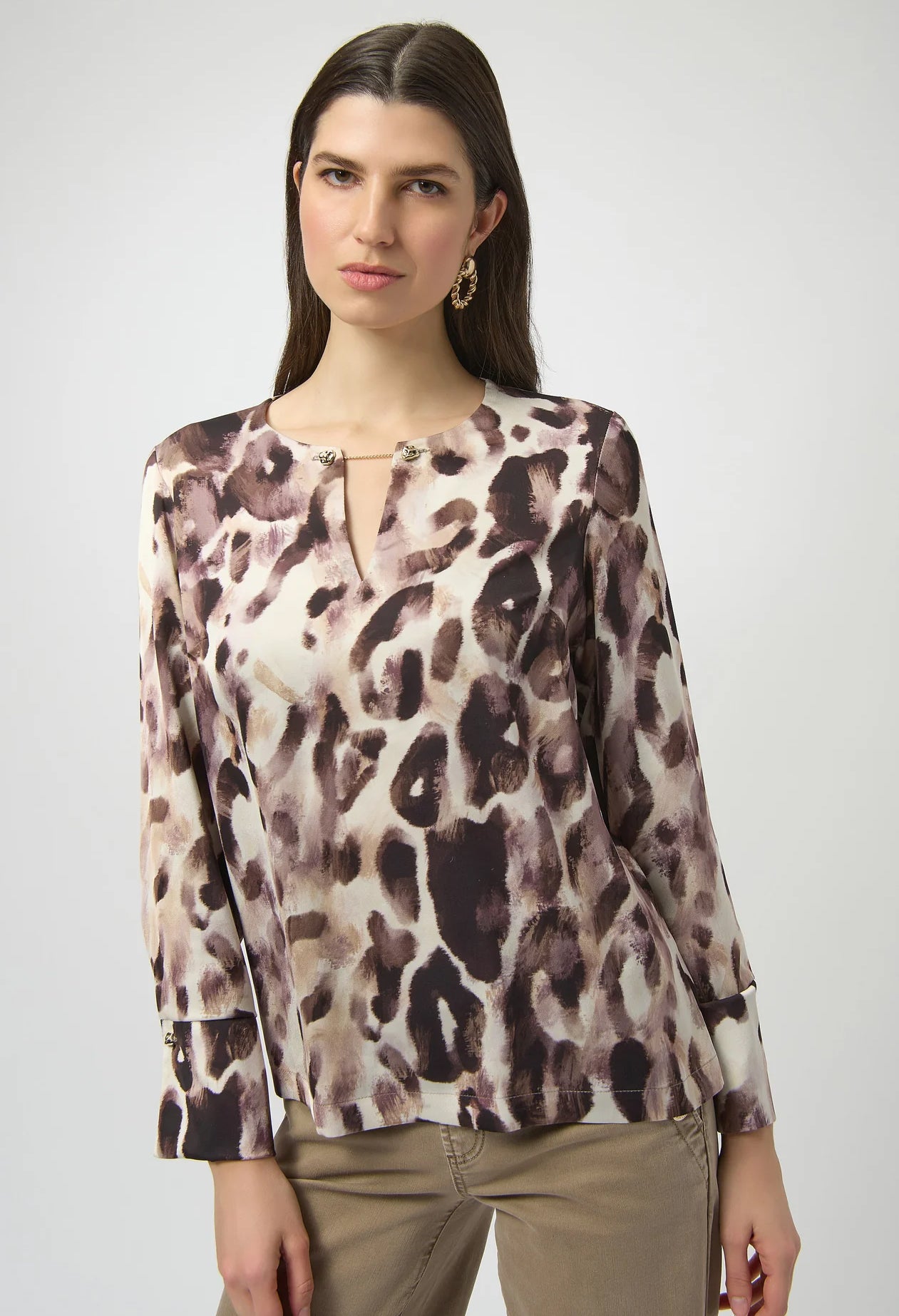 Animal Print Blouse