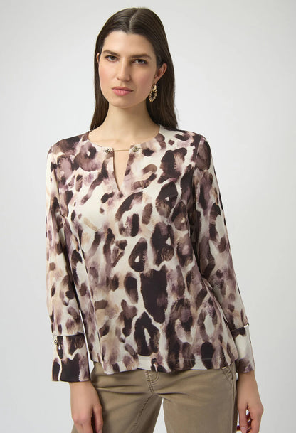 Animal Print Blouse