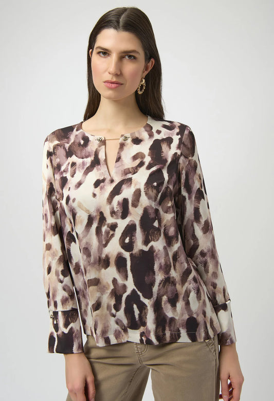 Animal Print Blouse