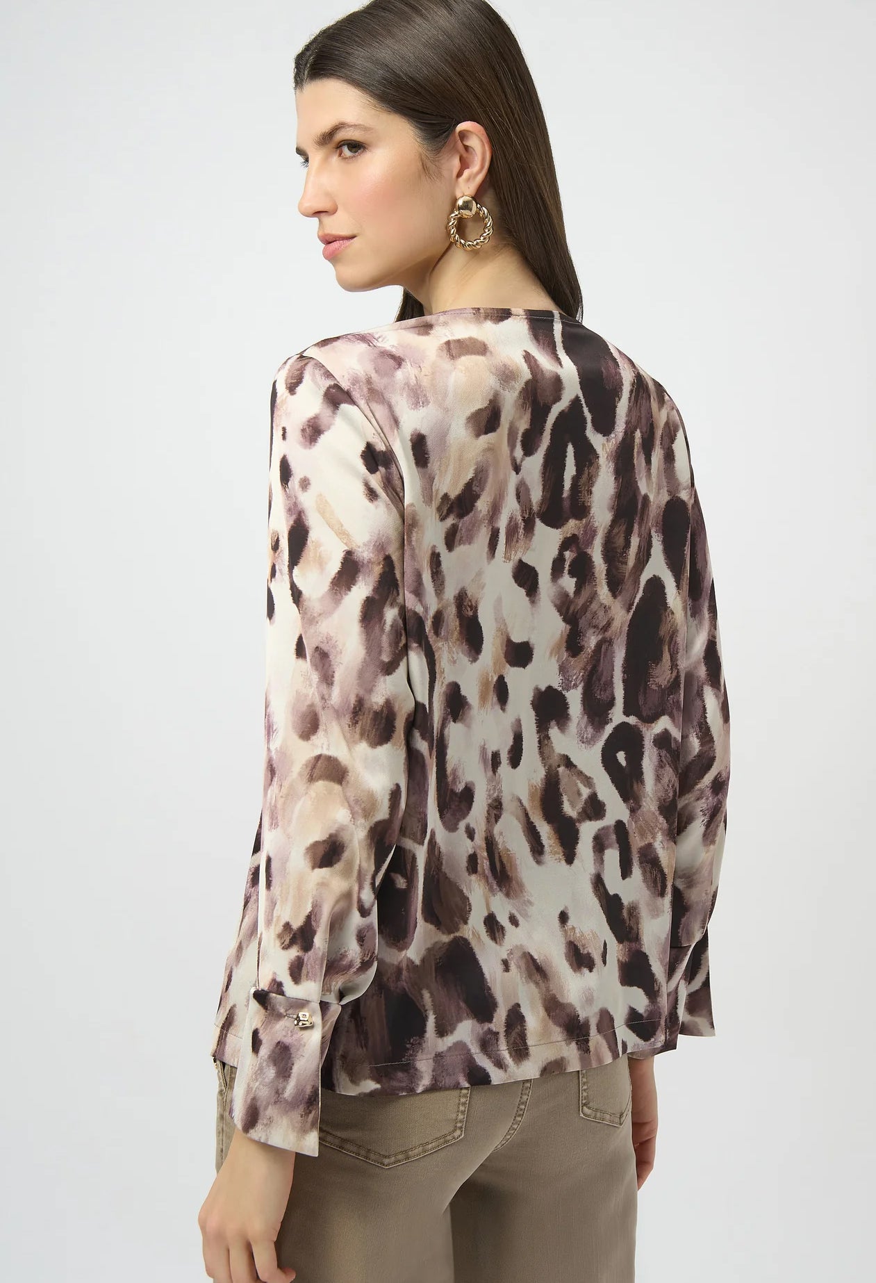 Animal Print Blouse