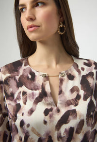 Animal Print Blouse
