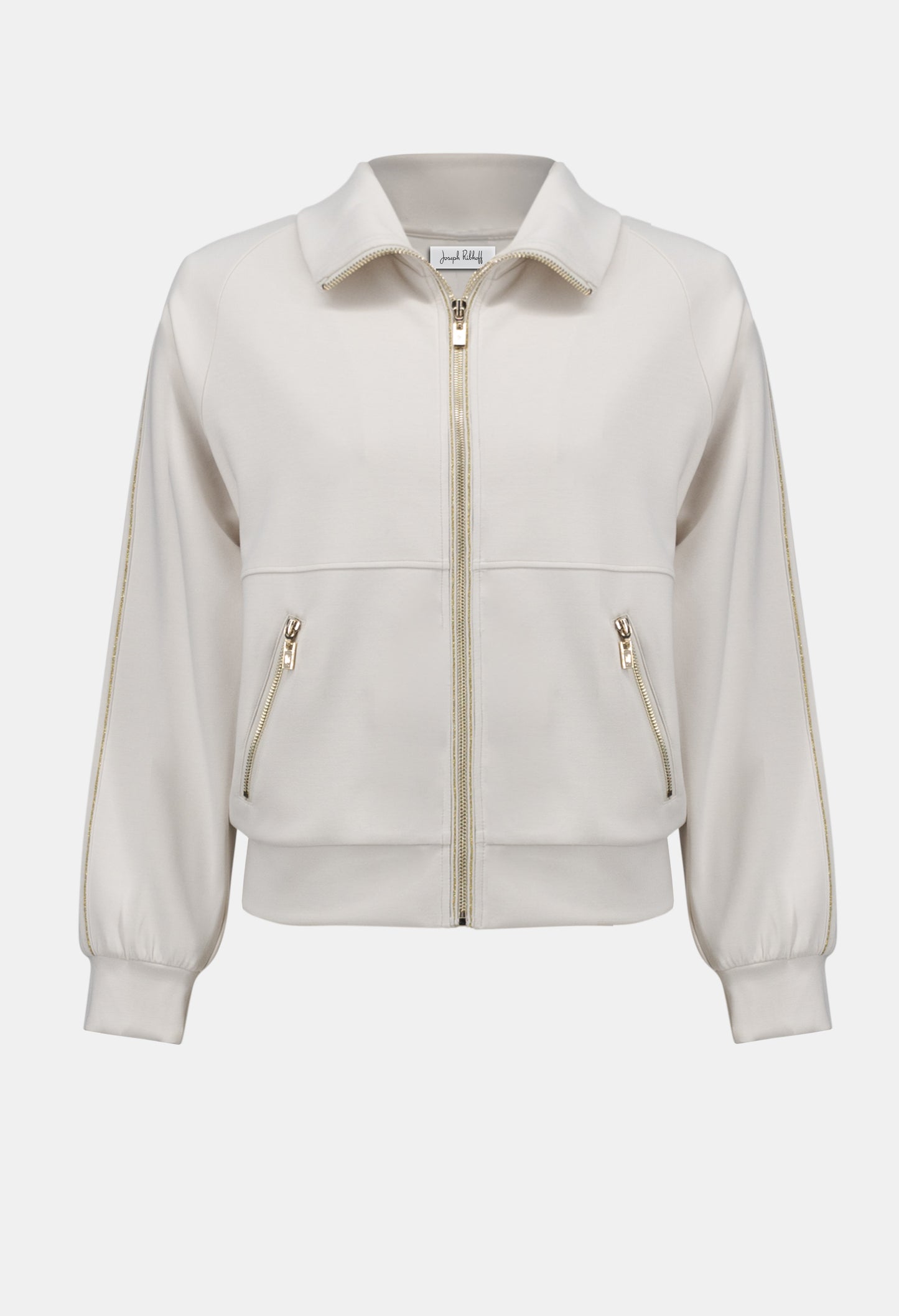 Casual Zipper Collared Jacket