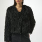 Faux Fur Open Front Jacket