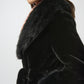 Faux Fur Coat With Belt