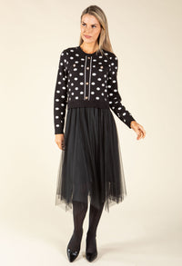 2 in 1 Look Tulle Dress