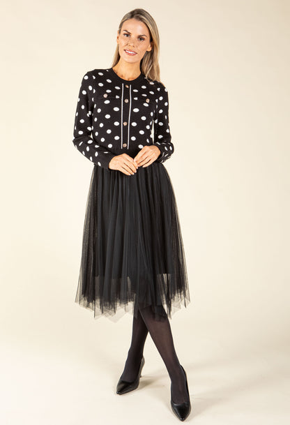 2 in 1 Look Tulle Dress