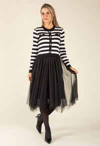 2 in 1 Look Tulle Dress