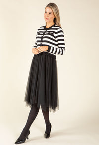 2 in 1 Look Tulle Dress