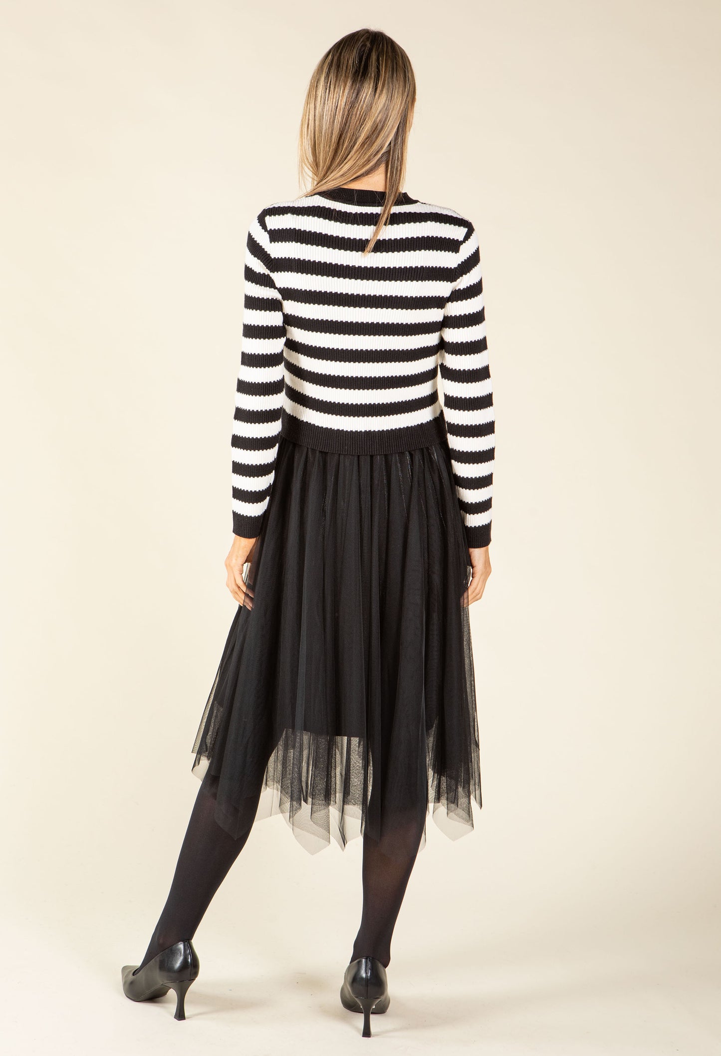 2 in 1 Look Tulle Dress