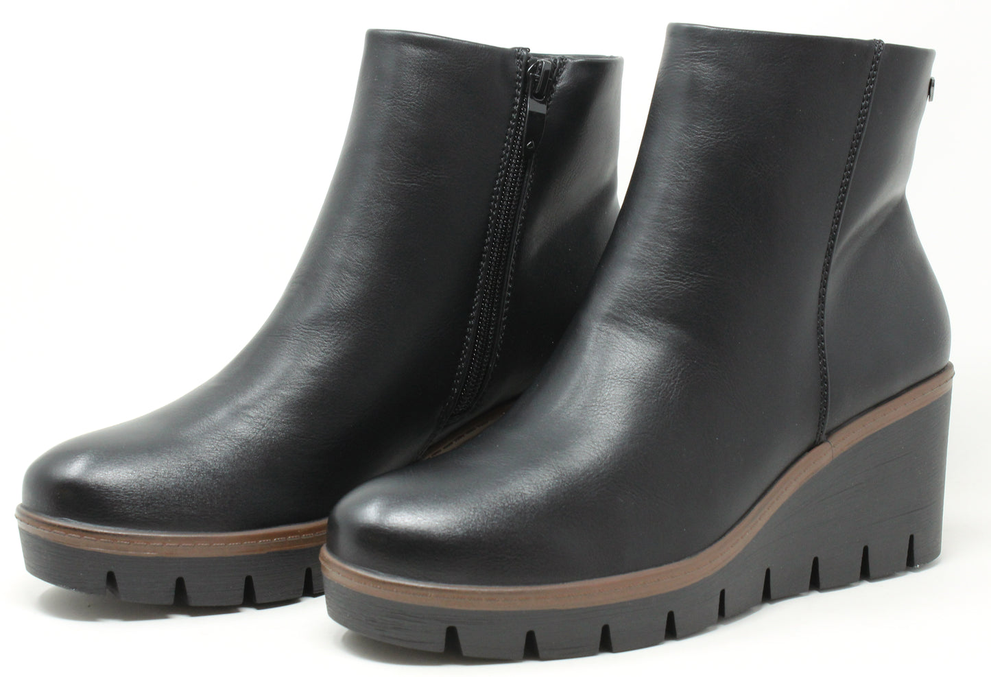 Microfibre Wedge Boot