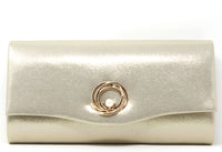 Metallic Pearl Clutch Bag