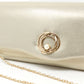 Metallic Pearl Clutch Bag