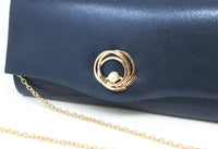 Metallic Pearl Clutch Bag
