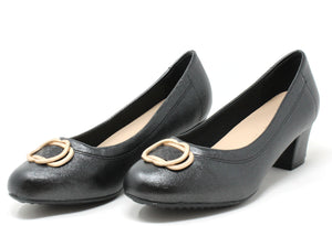 Soft Metallic Heel