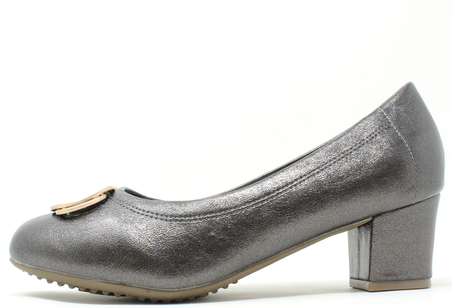 Soft Metallic Heel