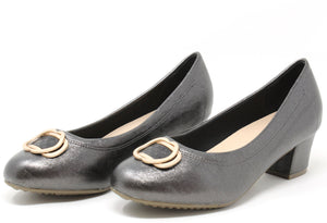 Soft Metallic Heel