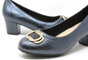 Soft Metallic Heel