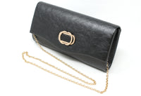 Soft Metallic Clutch Bag