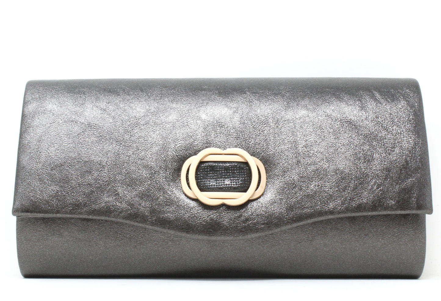 Soft Metallic Clutch Bag