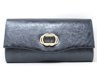 Soft Metallic Clutch Bag