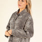 Leopard Print Denim Jacket