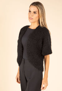Open Front Knitted Cardi