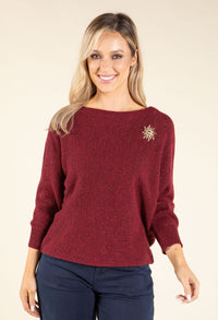 Tie Back Knit Sweater