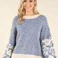Floral Embroidered Knit Jumper