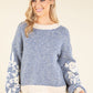 Floral Embroidered Knit Jumper