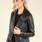 Faux Leather Biker Jacket
