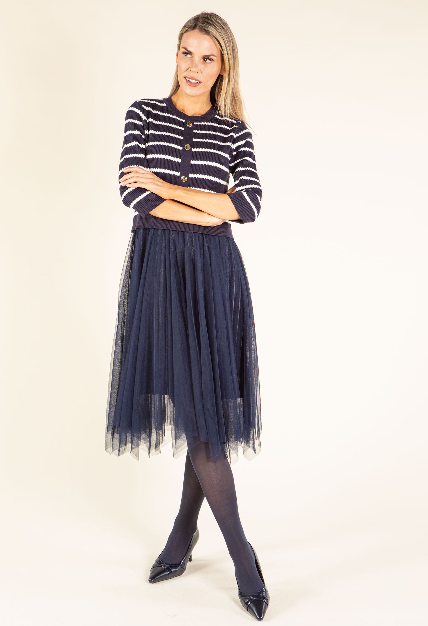 2 in 1 Look Tulle Dress