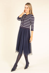 2 in 1 Look Tulle Dress