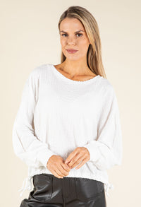 Waffle Textured Top