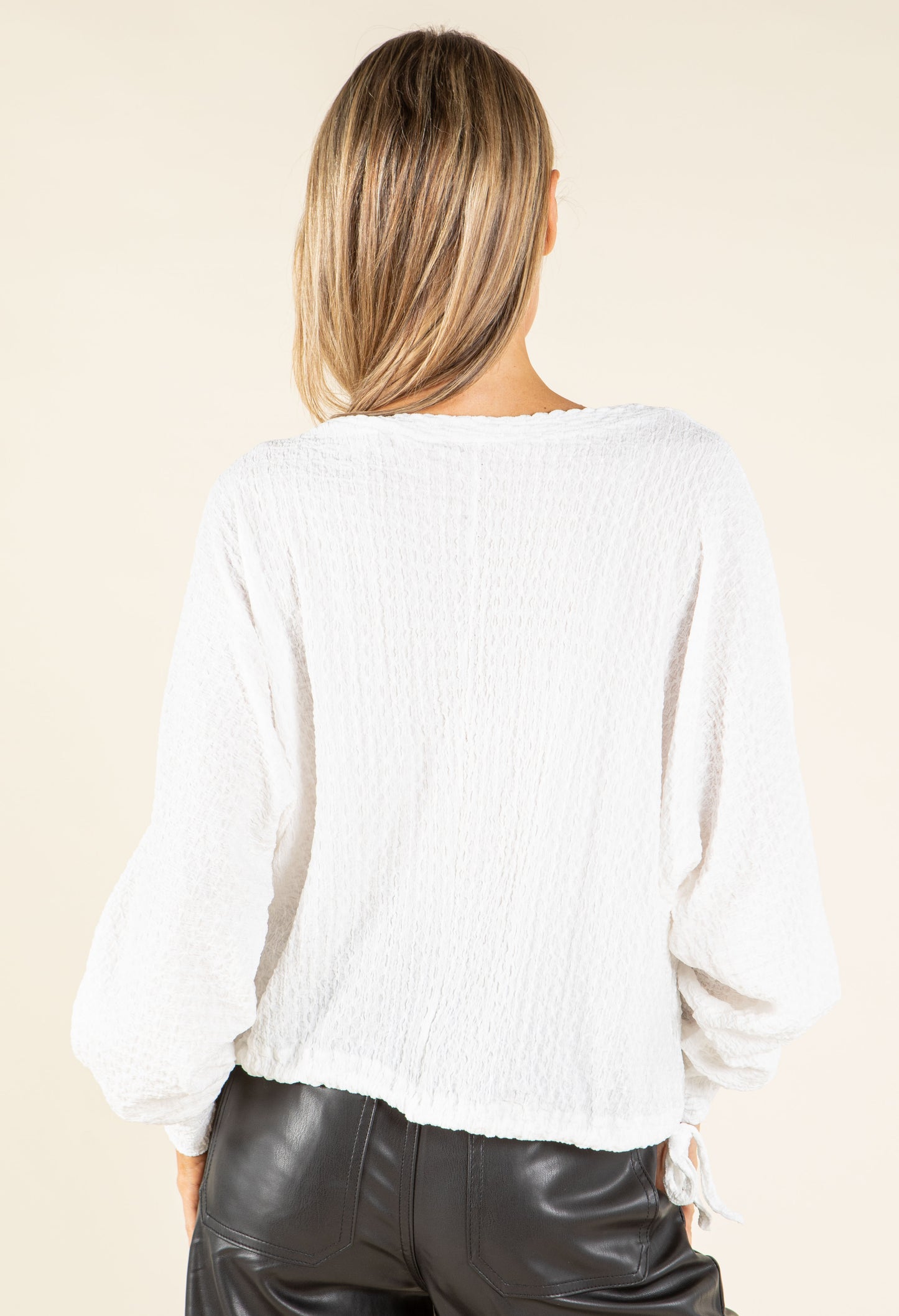 Waffle Textured Top