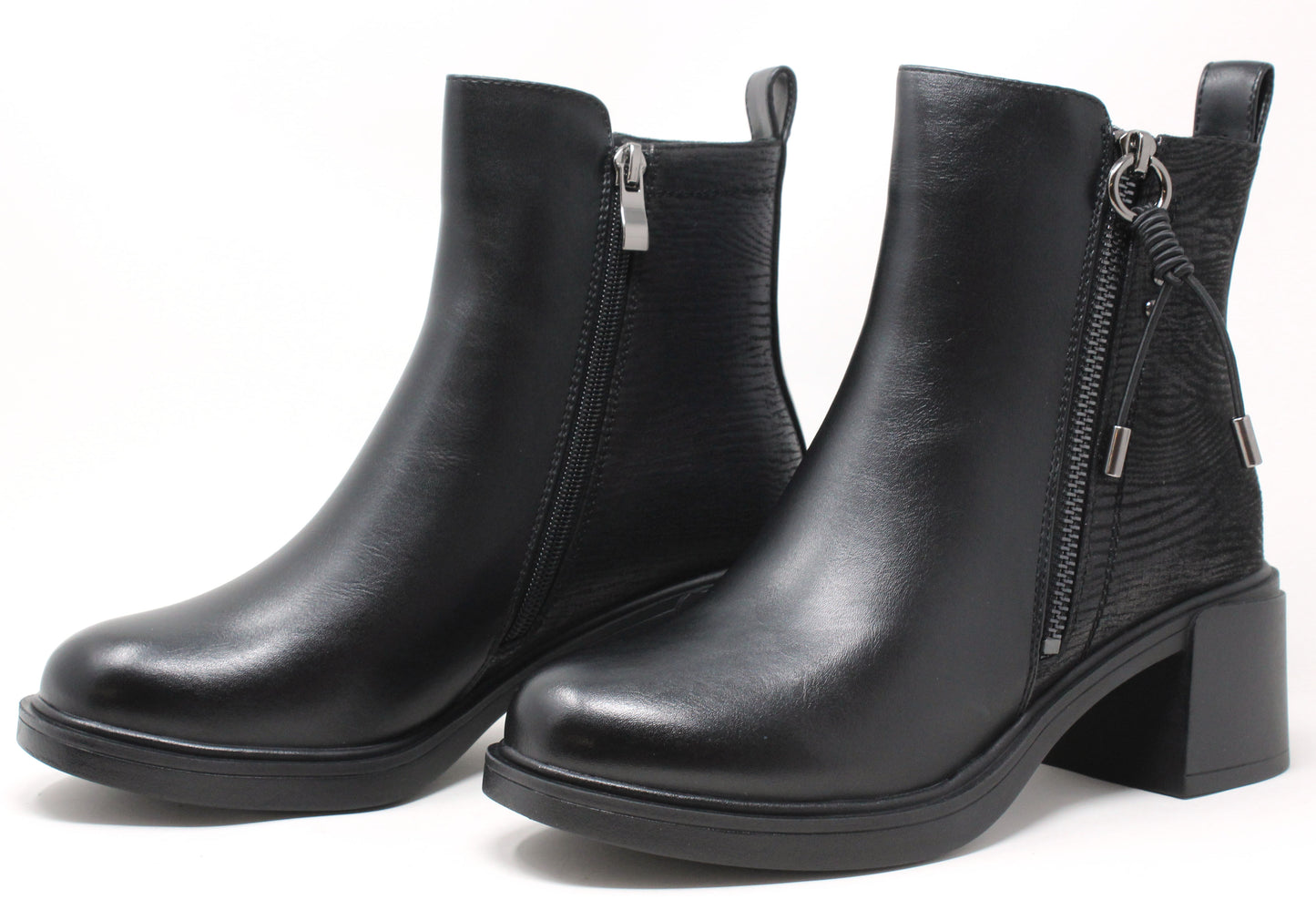 Zip Down Chelsea Boot