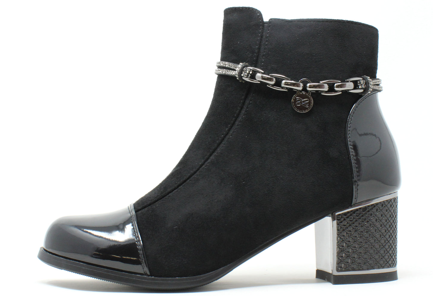 Diamante Strap Ankle Boot
