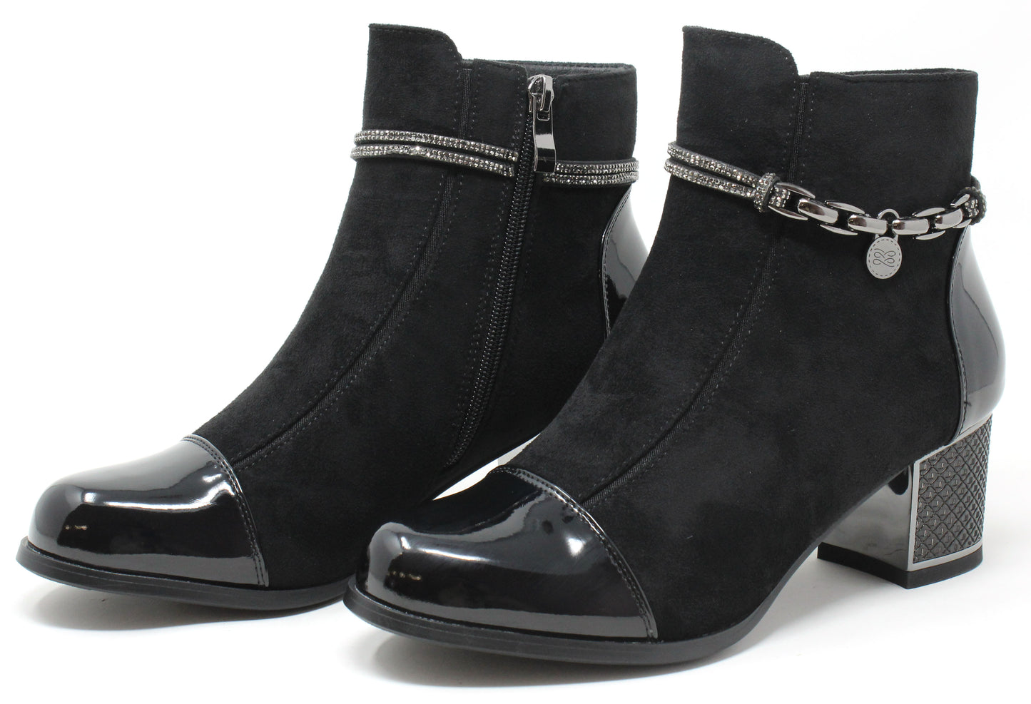 Diamante Strap Ankle Boot