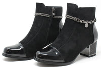 Diamante Strap Ankle Boot