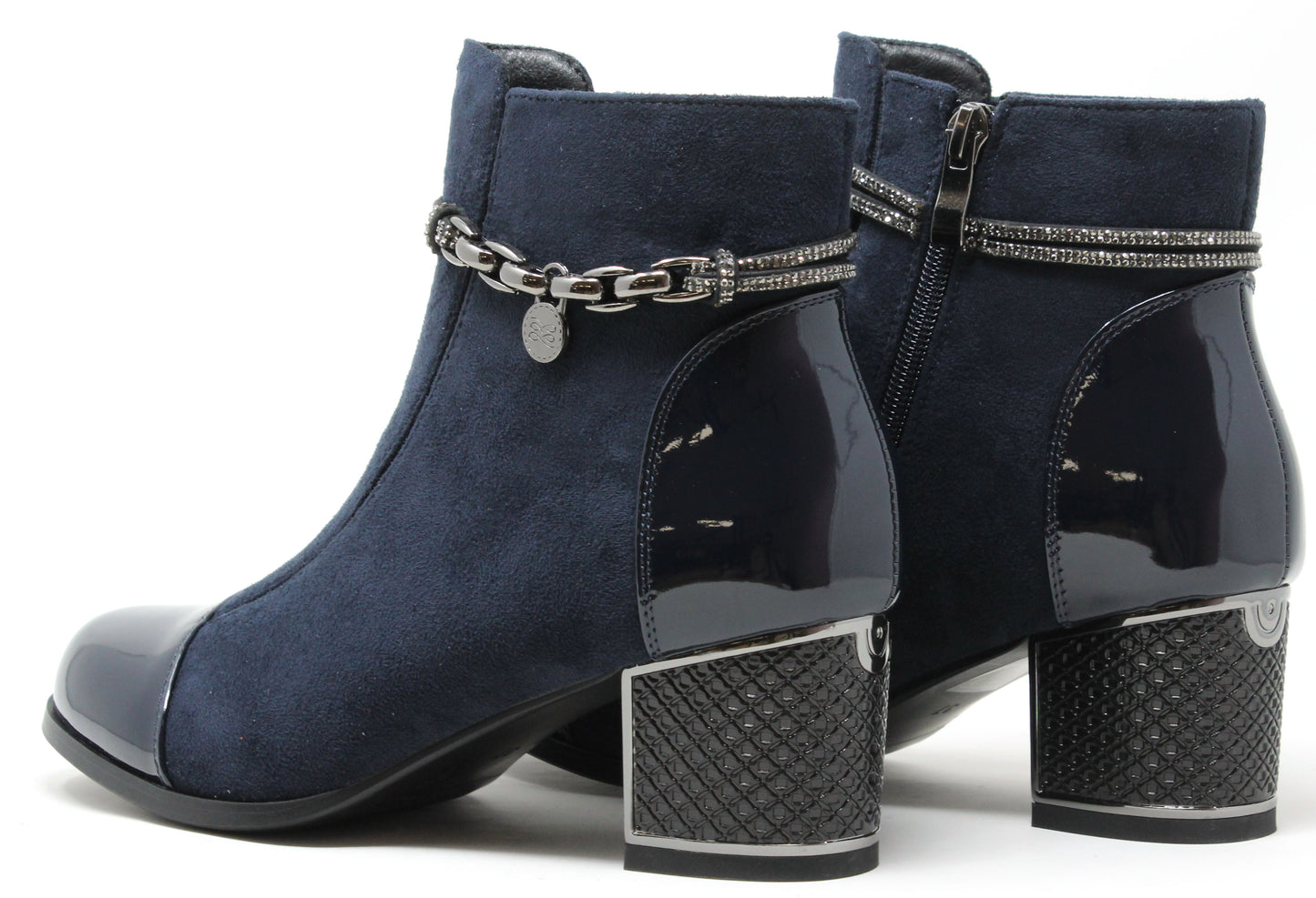 Diamante Strap Ankle Boot