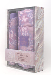 Umbrella & Shopper Tote Bag Set