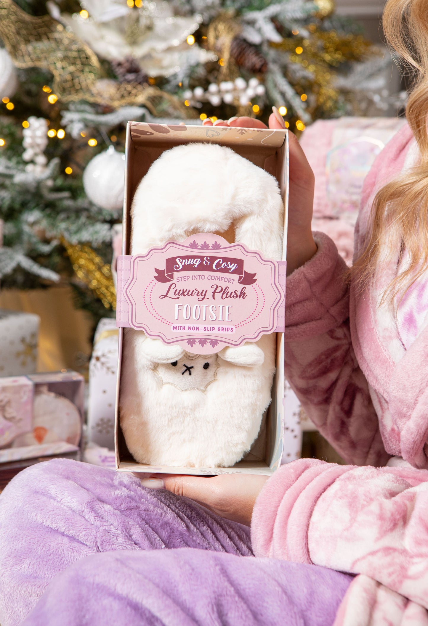 Luxury Plush Footsie