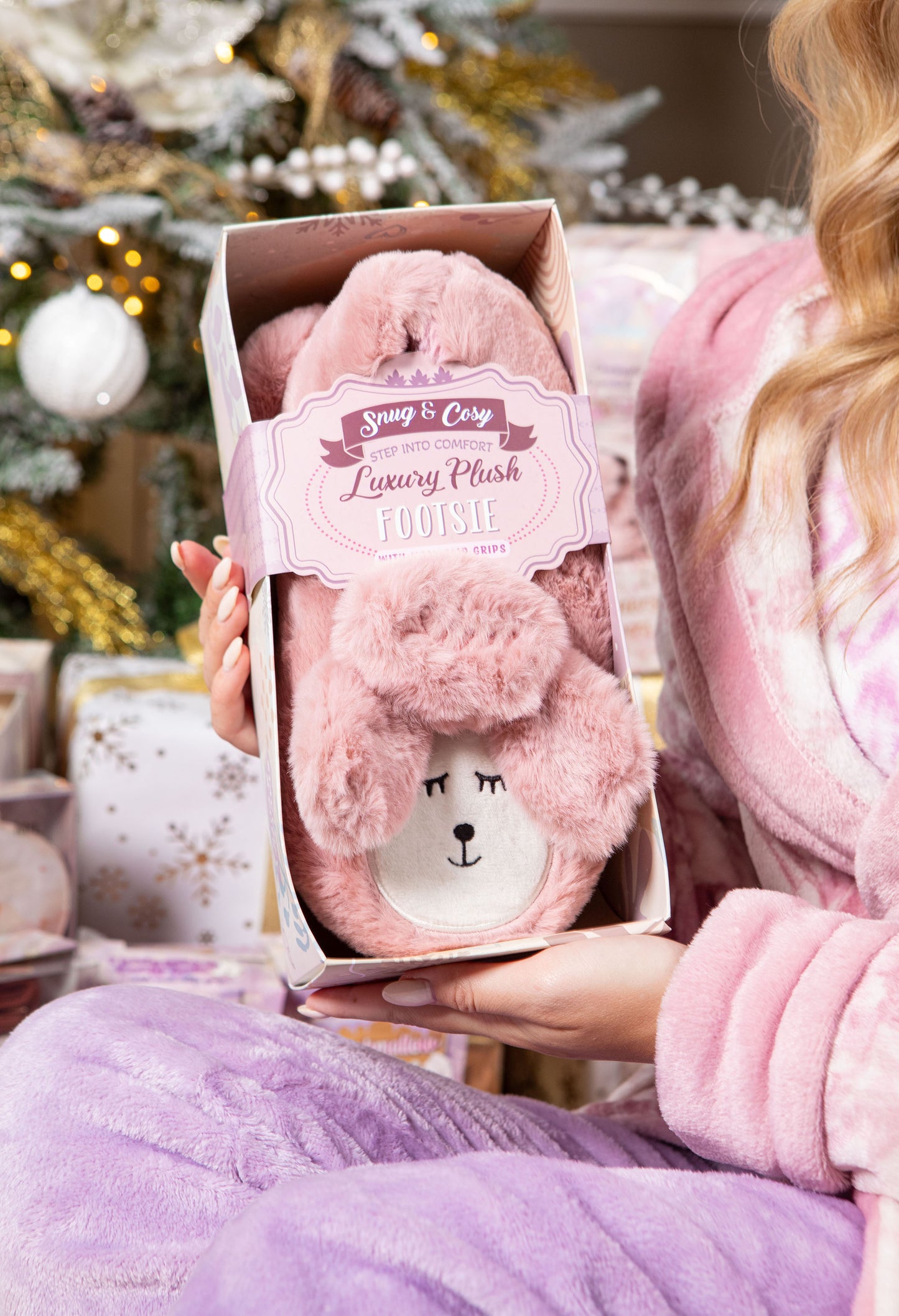 Luxury Plush Footsie