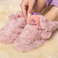 Feet Warmer Plush Slipper